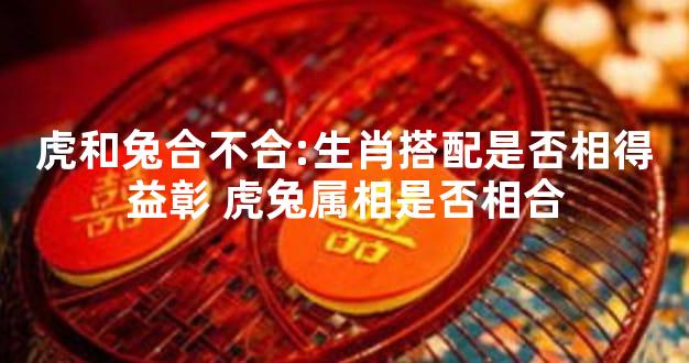 虎和兔合不合:生肖搭配是否相得益彰 虎兔属相是否相合